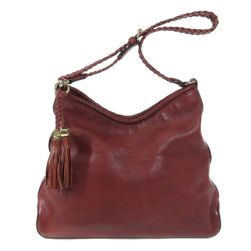 Gucci Hobo Bag Tote Shoulder One Leather - Picture 11 of 11